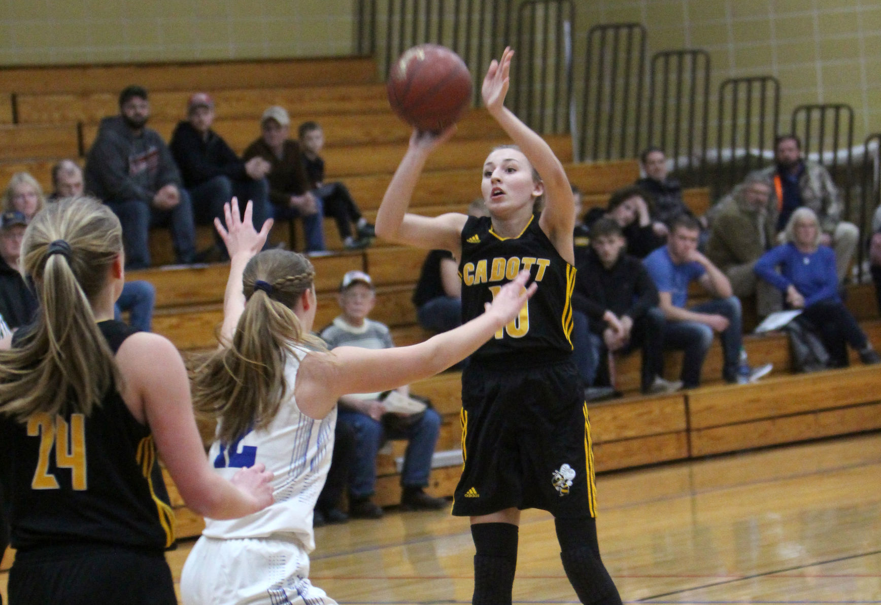Cadott at McDonell girls basketball 1-3-19